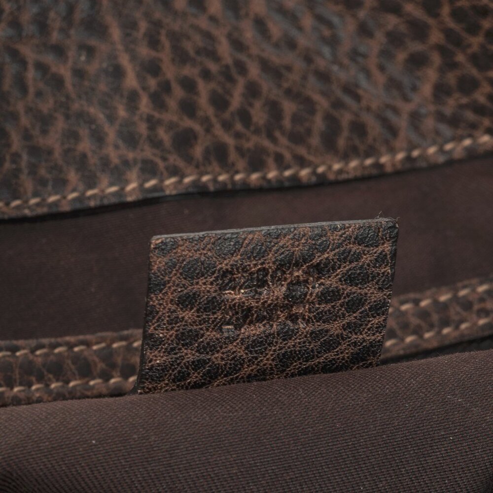 Gucci New Pelham Brown Guccissima Leather Large Shoulder Bag - Picture 13 of 13